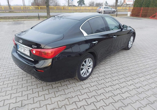 Infiniti Q50 cena 72500 przebieg: 67000, rok produkcji 2017 z Krotoszyn małe 37